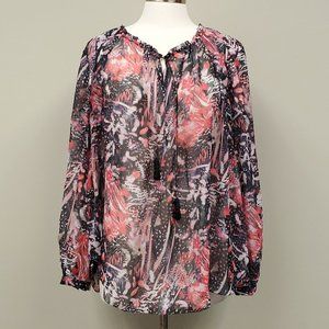 IRO Arzela Peasant Blouse FR42  NWT